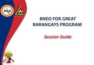 bagad template|BNEO for GREAT Barangays Program Online Repository.